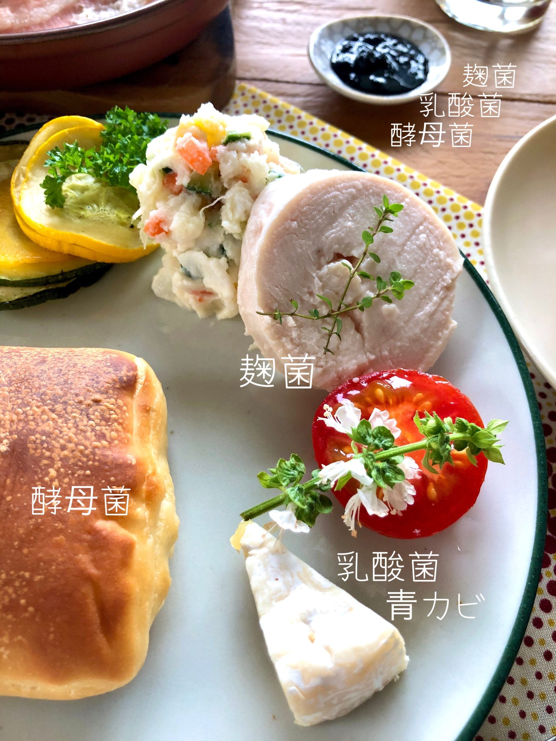 発酵朝食　塩麹サラダチキン　鶏ハム　発酵　札幌　土方夕暉